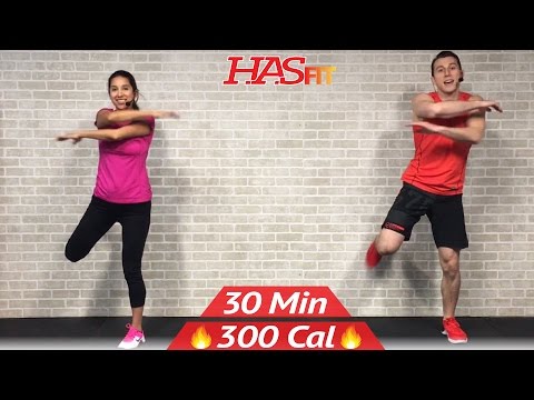 30 Min Low Impact Cardio Workout for Beginners - HIIT Beginner Workout Routine at Home for Women Men