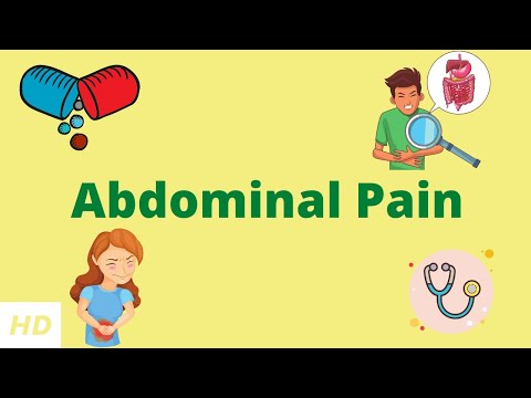 Abdominal Pain, Causes, Signs and Symptoms, Diagnosis and Treatment.