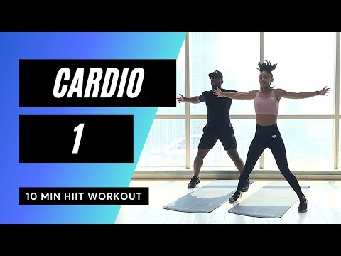 10 MIN HIIT WORKOUT CARDIO SESSION | MrandMrsMuscle