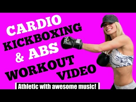Cardio Kickboxing ABS Workouts, Cardio ABS workout Video, Cardio with Abs Workouts