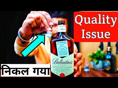 😭😭 Quality Issues In Ballantine&#039;s Finest Scotch Whisky | The Whiskeypedia