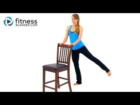 Barre Workout for Butt and Thighs - Workout for Lean Legs and Toned Butt
