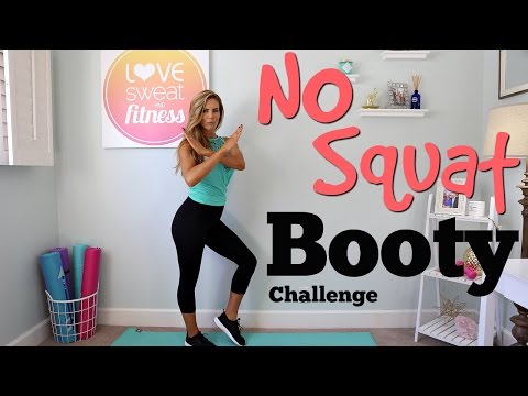 NO Squat Booty Challenge | Butt Workout