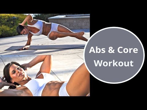 10-Min At Home Abs &amp; Core Workout - Music Only