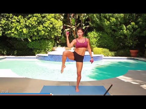 35 Min Full Body Workout with Weights // Optional Balance Bar