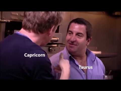 Kitchen Nightmares as Zodiac Signs