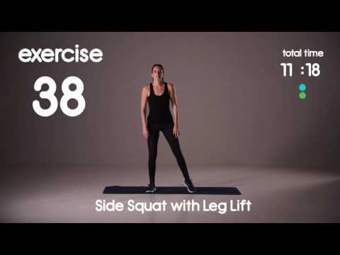 25 min HIIT Leg &amp; Shoulder Workout - Glutes, Shoulders and Cardio - Level 3 - 40s/30s 60s/30s