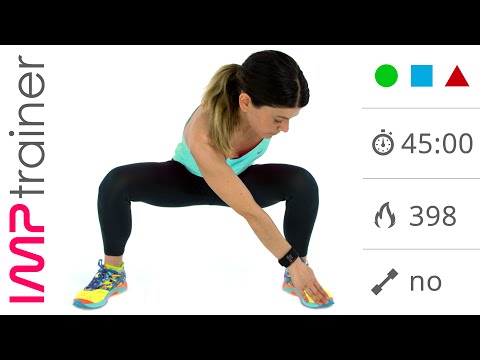 Video Workout G-A-G, tonificazione gambe, glutei e addominali (45 minuti)