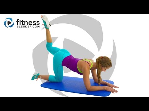 Fat Burning, Body Shaping Strength and Pilates Butt and Thigh Workout