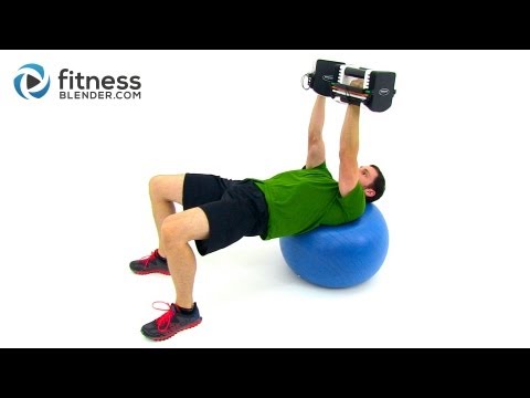 Quick Chest and Back Workout - Dumbbell Chest Workout at Home