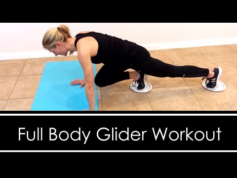 FULL BODY WORKOUT with GLIDERS (or paper plates)