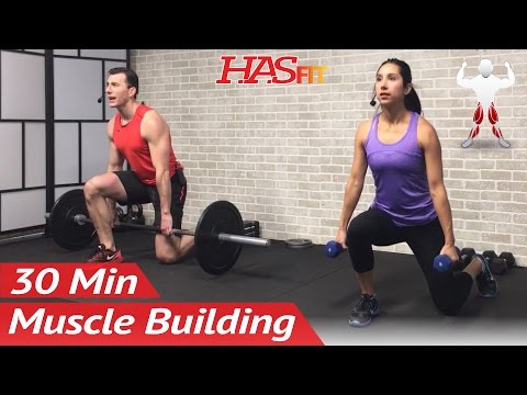 30 Minute Bodybuilding Leg Workout to Build Muscle - Bodybuilding Workout at Home - Legs Exercises