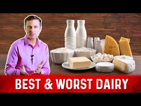 Best and Worst Dairy (Milk Products) – Dr.Berg on Dairy Products