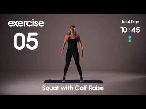 20 min Full Body HIIT Workout - Beginner Strength - 40s/40s Intervals