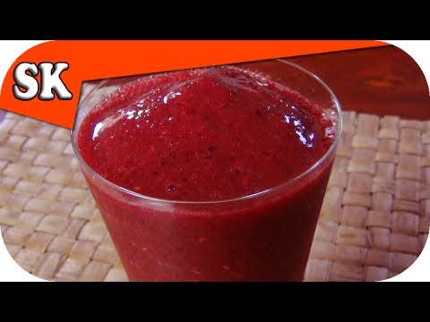 McDONALDS CHERRY BERRY CHILLER RECIPE - Smoothie Tuesday 023