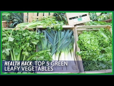 Top 5 Leafy Green Vegetables: Health Hacks- Thomas DeLauer