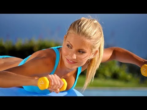 Stability Ball Exercises for Beginners - Fit Ball Exercises - Exercise Ball Workout