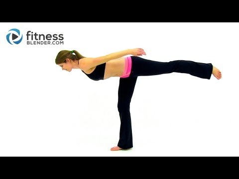 At Home Total Body Barre Workout - Barre Workout Video - Low Impact Workout