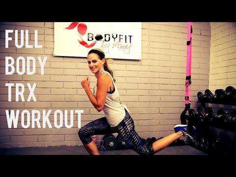 30 Minute Full Body TRX Workout for Strength and Cardio