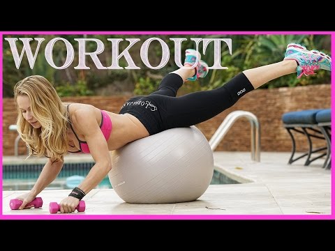 Bunny Slope Workout #10 - Swiss Ball Exercises