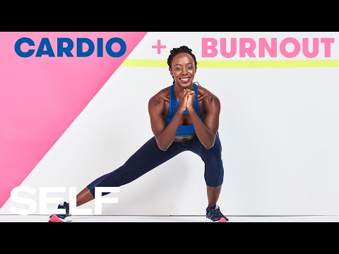 30-Minute Advanced Cardio Workout, Plus Burnout Finisher | SELF