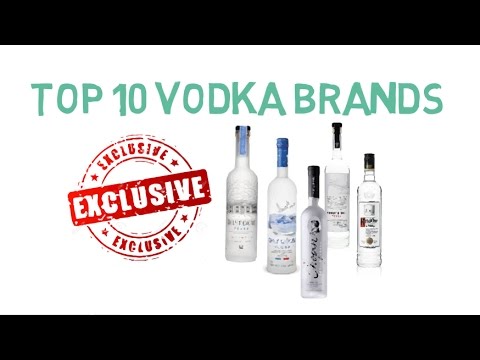 TOP 10 vodka brands