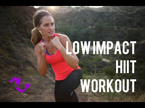 25 Minute Low Impact Cardio HIIT Workout--- Quiet At Home Workout for Fat Burn