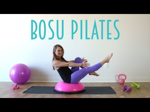 BOSU Pilates | Pilates Workout using a BOSU Trainer
