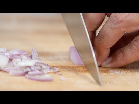 How to Peel, Slice, Dice and Chop Shallots - How to Mince Shallots - Ciseler Technique