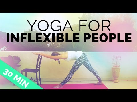Yoga for Inflexible People | Yoga Sequence for Stiff Muscles, Aches &amp; Pains | 30-min Yoga Session