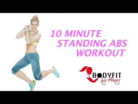 10 Minute Standing Abs No Crunch Workout