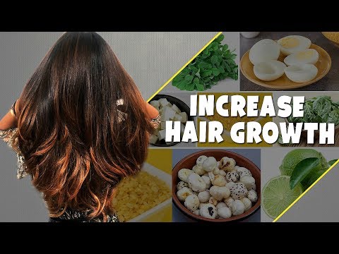 TOP 7 Foods To STOP Hair Loss &amp; INCREASE Hair Growth/Thickness- Strong Hair Tips For Women