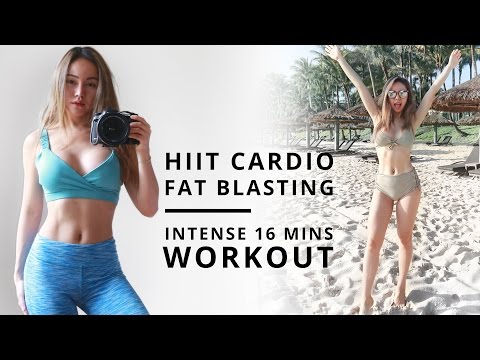 HIIT Cardio Workout | Fat Burning Workout | Flat Belly Tips