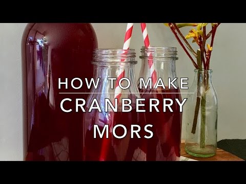 How to Make Mors Drink (морс)