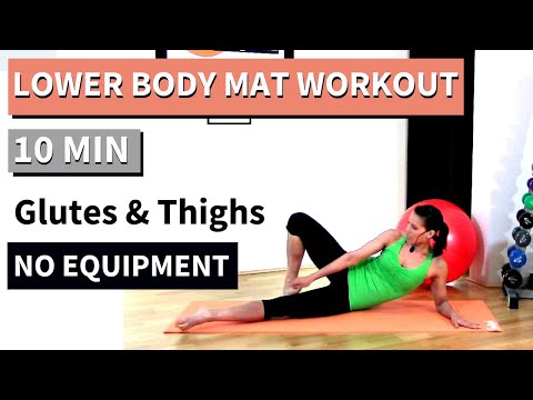 FREE Barre Style Mat Workout - Lower Body Mat Challenge BARLATES BODY BLITZ