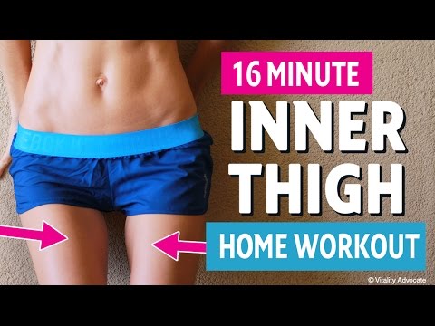 New Inner Thigh Workout for Women - 16 Minutes at Home