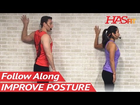 7 Min Posture Stretches to Improve Posture - Better Posture Workout - Posture Correction Exercises
