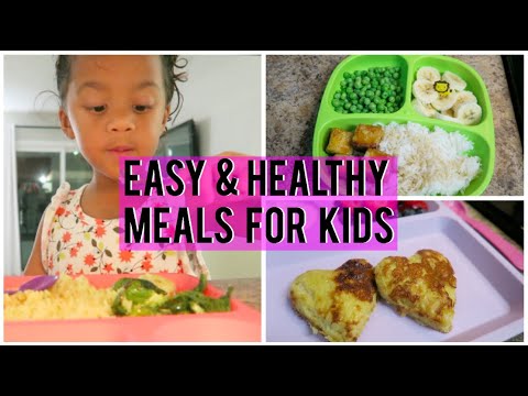 WHAT MY 5 YEAR OLD EATS! KINDERGARTENER MEAL IDEAS//HEALTHY MEAL IDEAS FOR KIDS!
