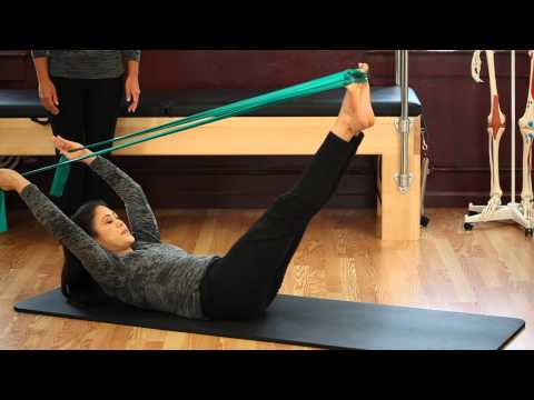 Upside-Down Pilates - Resistance Band - Lesson 56 - Full 30 Minute Pilates Workout - HD