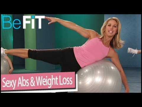 Sexy Abs &amp; Weight Loss Stability Ball Workout: Denise Austin