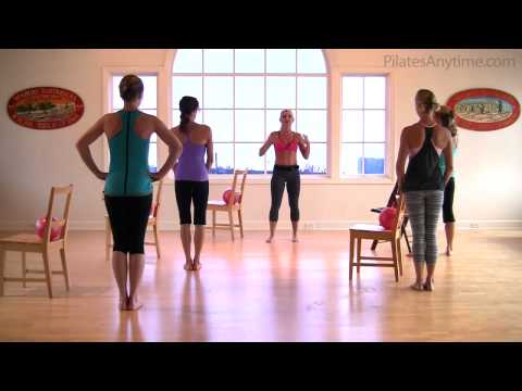 Tracey Mallet - Pilates Booty Barre Basics Class - Intermediate - Trailer - Class # 443
