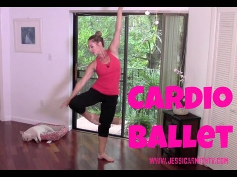 Barre - Free Full Length 30-Minute Cardio Ballet Workout (fat burning barre workout)