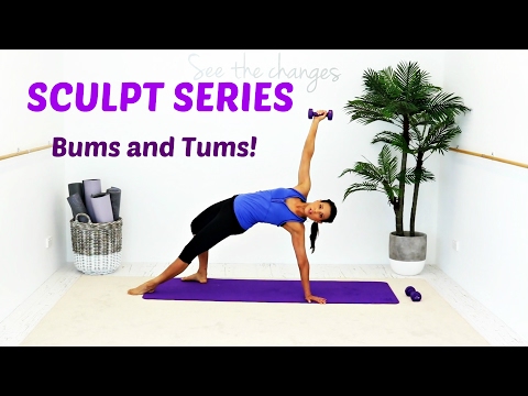 FREE Pilates Barre Workout Abs and Butt Mat - BARLATES BODY BLITZ Bums and Tums Sculpt