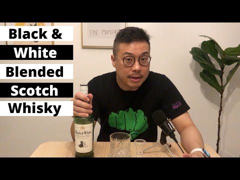 Black &amp; White Blended Scotch Whisky - Honest Review
