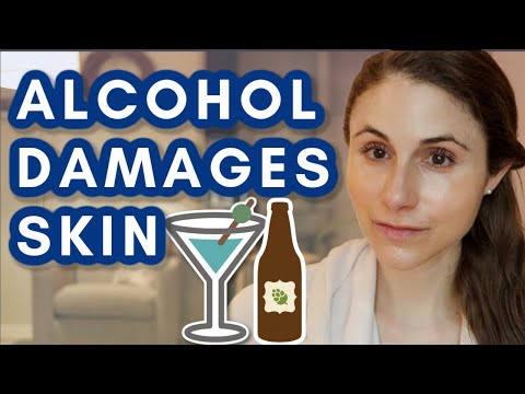 Alcohol DAMAGES SKIN &amp; AGES YOUR FACE| Dr Dray