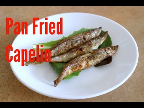 Pan Fried Capelin