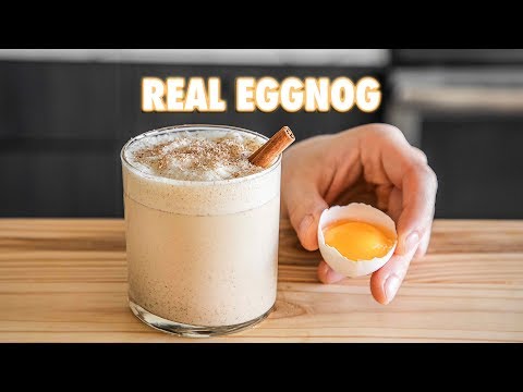 Super Easy Homemade Eggnog