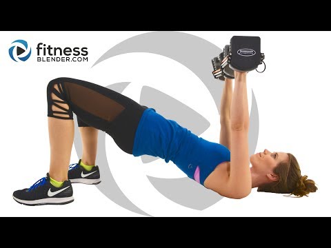 Get Strong! Upper Body Workout for Arms, Shoulders, Chest &amp; Back (Descending Reps)
