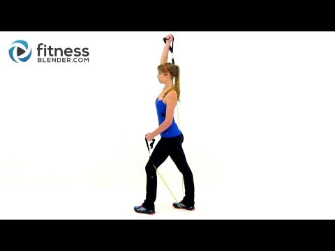 Sexy Arms Workout - At Home Resistance Band Workout for the Upper Body - Exercise Band Training