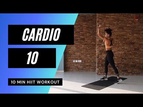 10 MIN HIIT WORKOUT CARDIO SESSION | MrandMrsMuscle